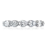 Pear Cut Diamond Eternity Band