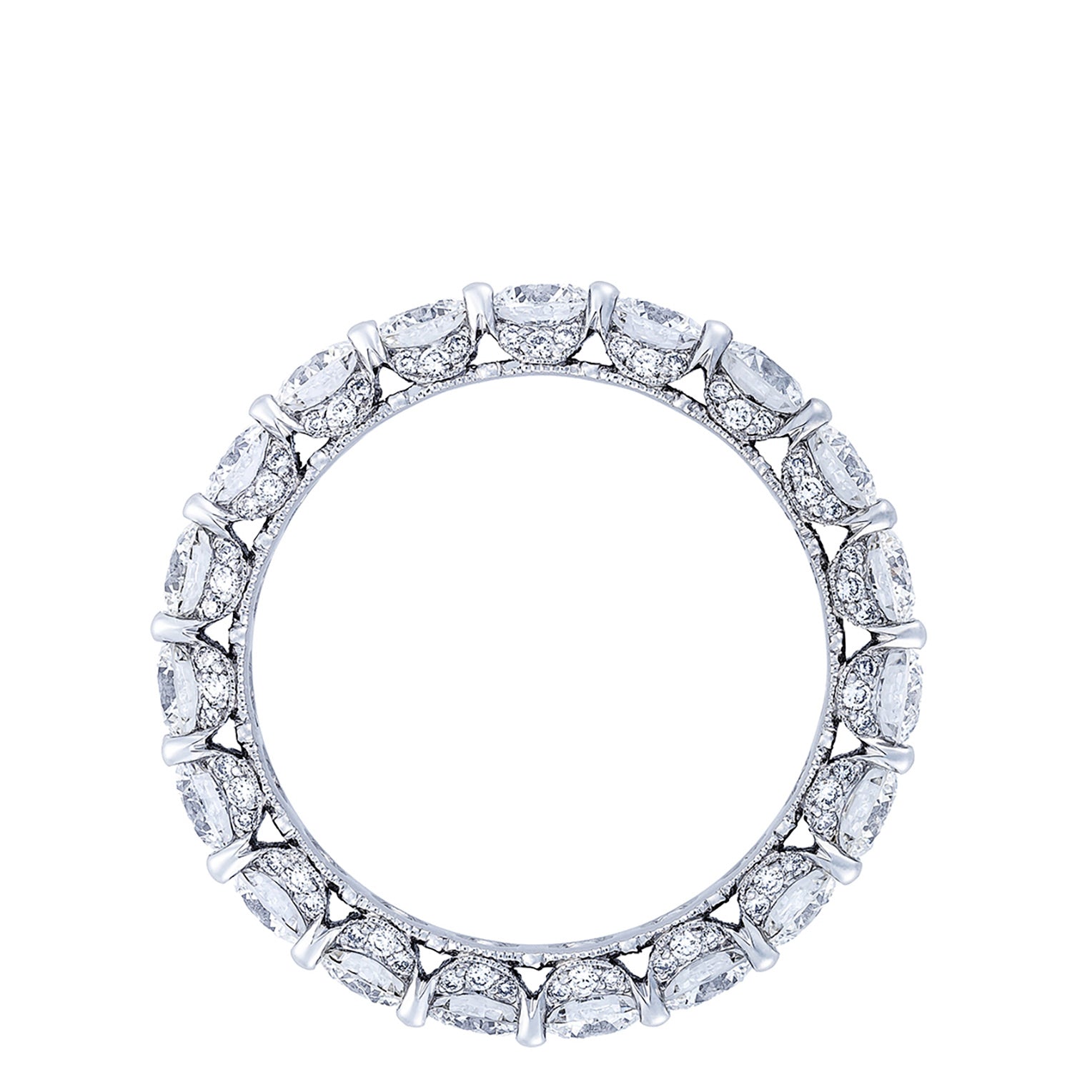 Round Diamond Eternity Band