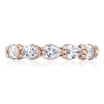 Pear Cut Diamond Eternity Band