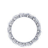 Pear Cut Diamond Eternity Band