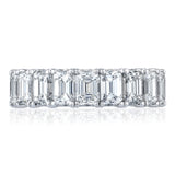 Emerald Cut Diamond Eternity Band