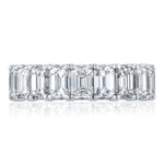 Emerald Cut Diamond Eternity Band