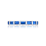 Baguette Sapphire Eternity Band