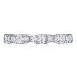 Marquise Shape Design Detail Wedding Band