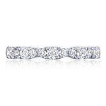 Marquise Shape Design Detail Wedding Band