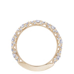 Marquise Shape Design Detail Wedding Band