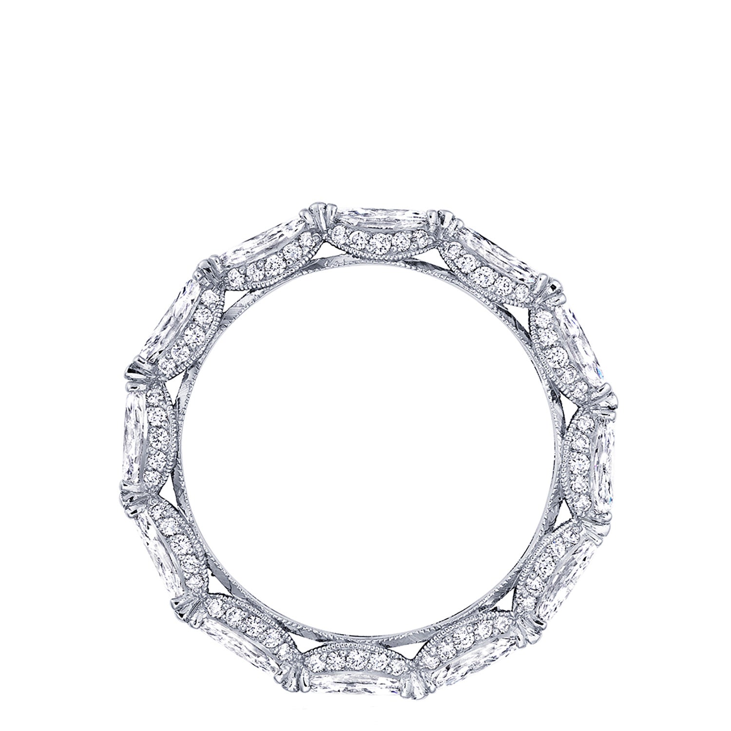 Marquise Cut Diamond Eternity Band