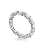 Marquise Cut Diamond Eternity Band
