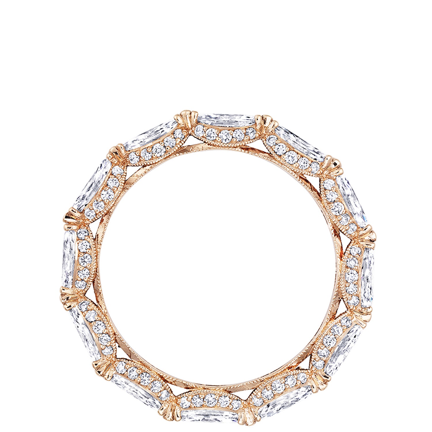 Marquise Cut Diamond Eternity Band