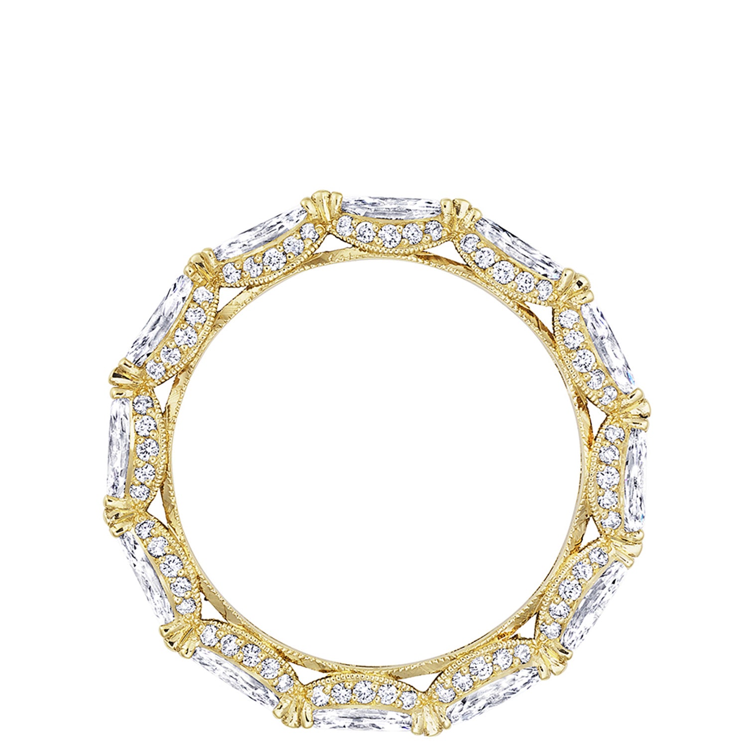 Marquise Cut Diamond Eternity Band