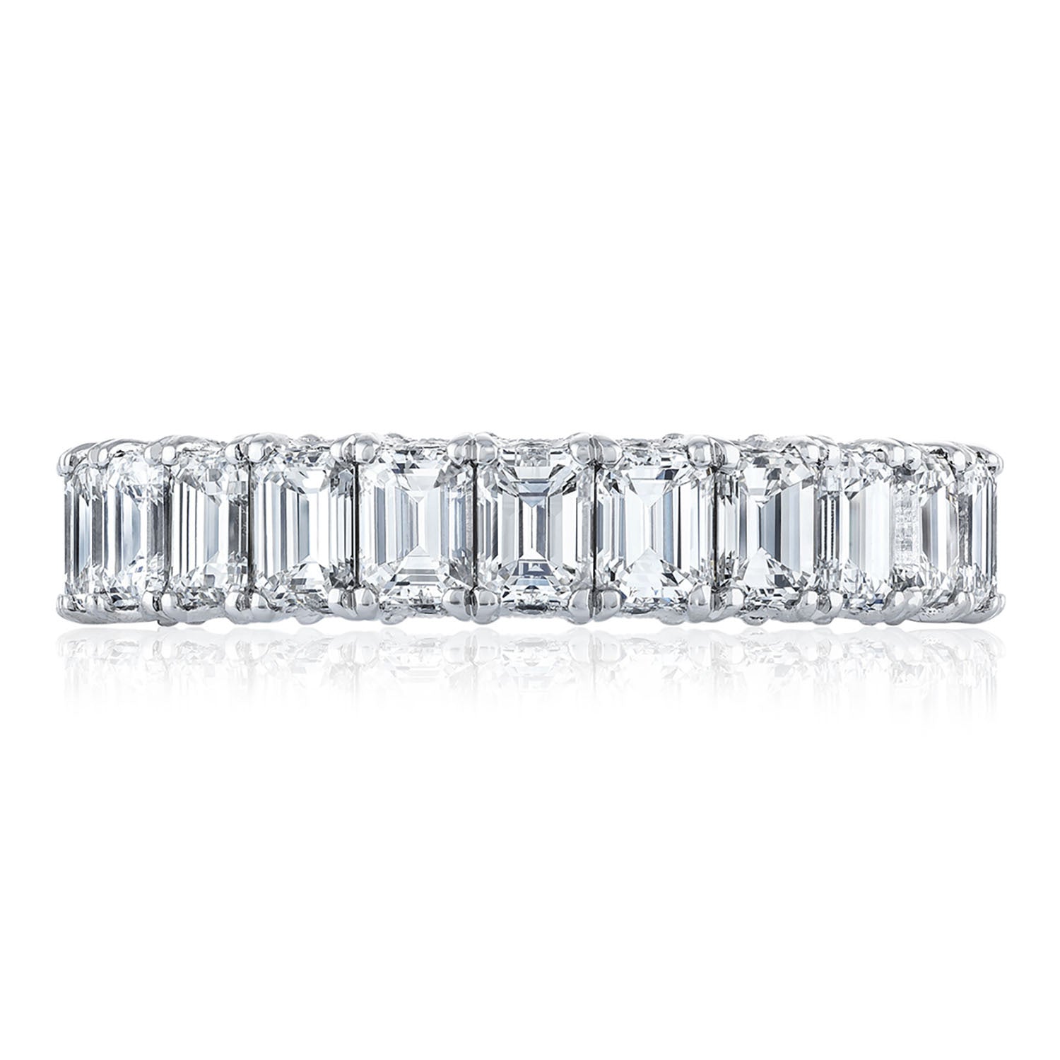 Emerald Cut Diamond Eternity Band