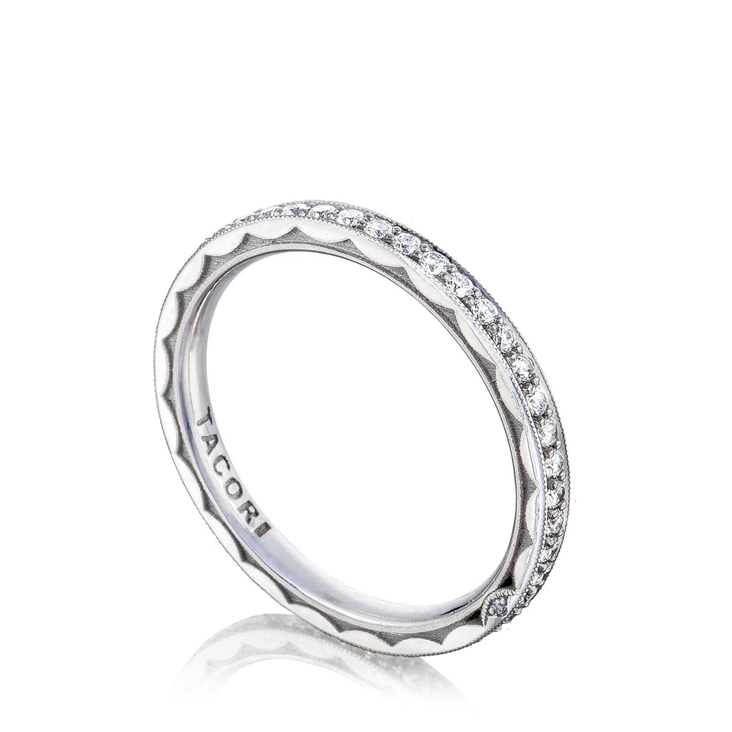 Pavé Diamond Wedding Band