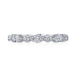 Marquise and Round Diamond Eternity Band