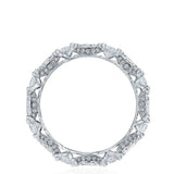 Marquise and Round Diamond Eternity Band