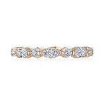 Marquise and Round Diamond Eternity Band