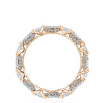 Marquise and Round Diamond Eternity Band