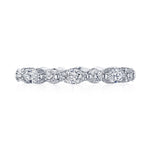 Marquise and Round Diamond Eternity Band