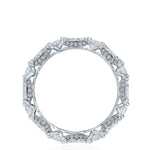 Marquise and Round Diamond Eternity Band