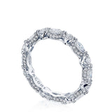 Marquise and Round Diamond Eternity Band