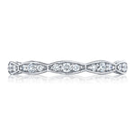 Marquise Design Wedding Band with Diamond