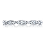 Marquise Design Wedding Band with Diamond