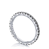 String of Black Diamonds Ring