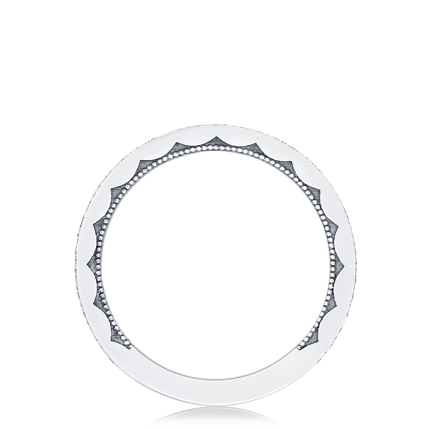 Pavé Diamond Wedding Band - 1.5mm
