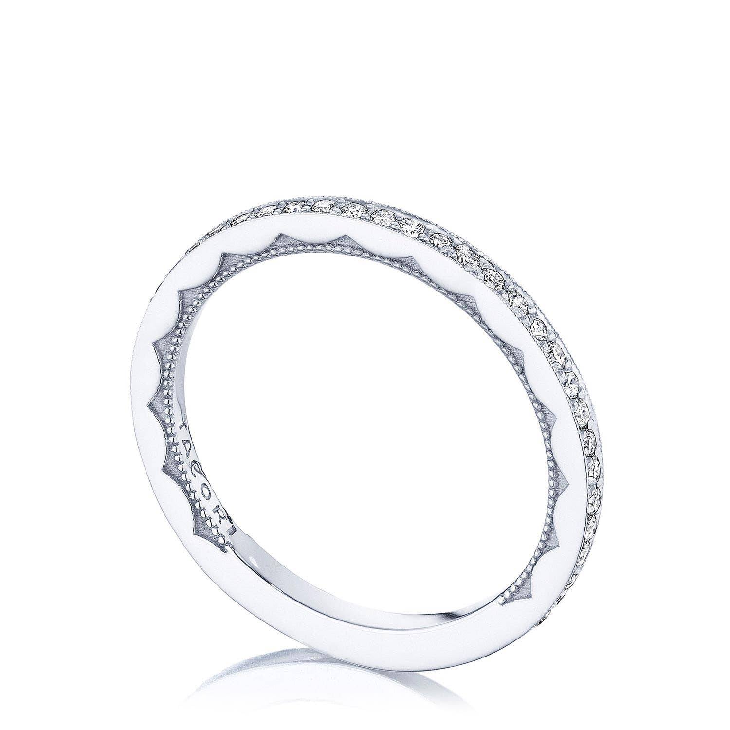 Pavé Diamond Wedding Band - 1.5mm