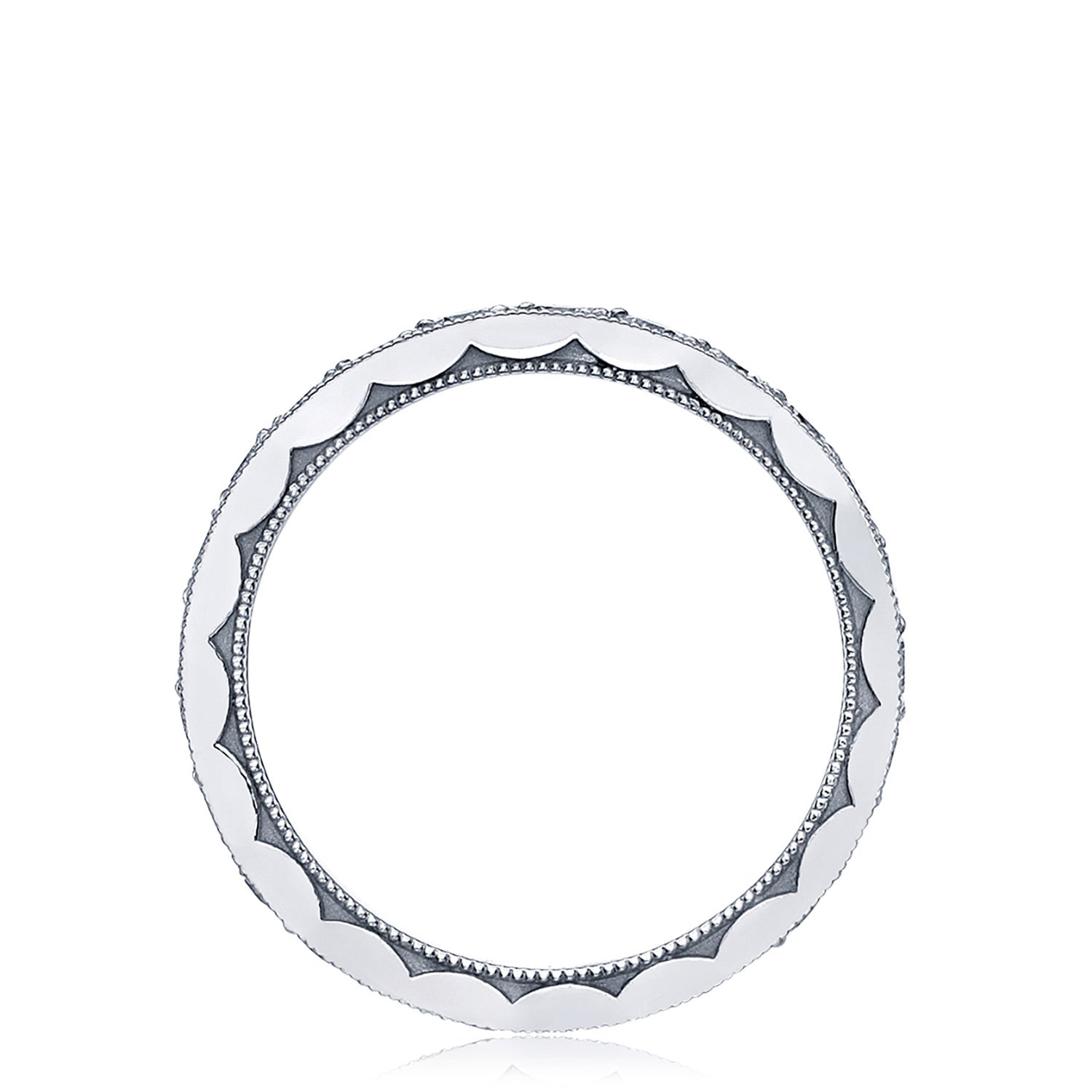 Pavé Diamond Wedding Band - 3mm