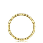 Marquise and Round Design Wedding Band