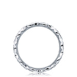 Marquise Design Wedding Band - 3mm