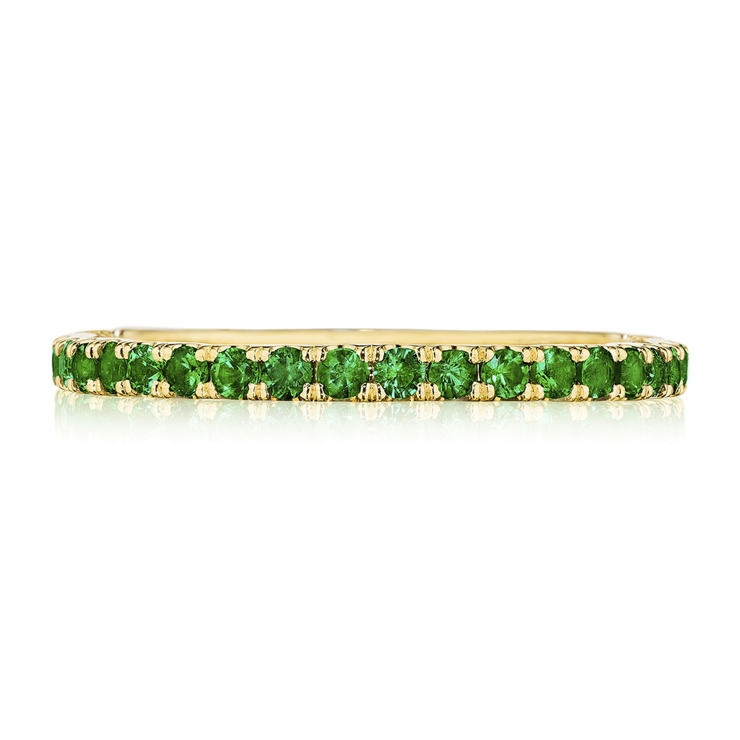 String of Emeralds Ring