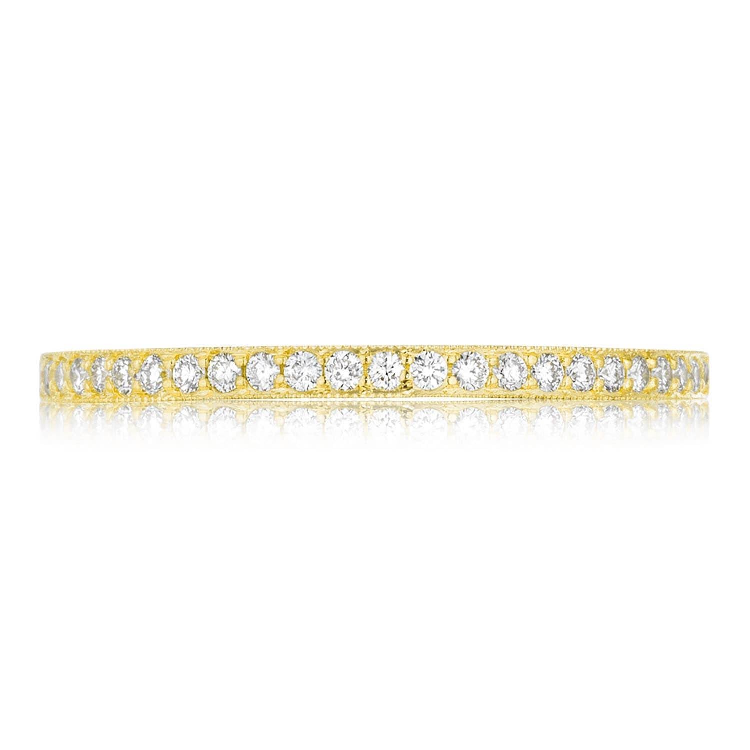 Pavé Diamond Wedding Band - 1.5mm