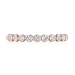 Round Diamond Wedding Band, 2.50mm