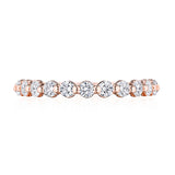 Round Diamond Wedding Band, 2.50mm