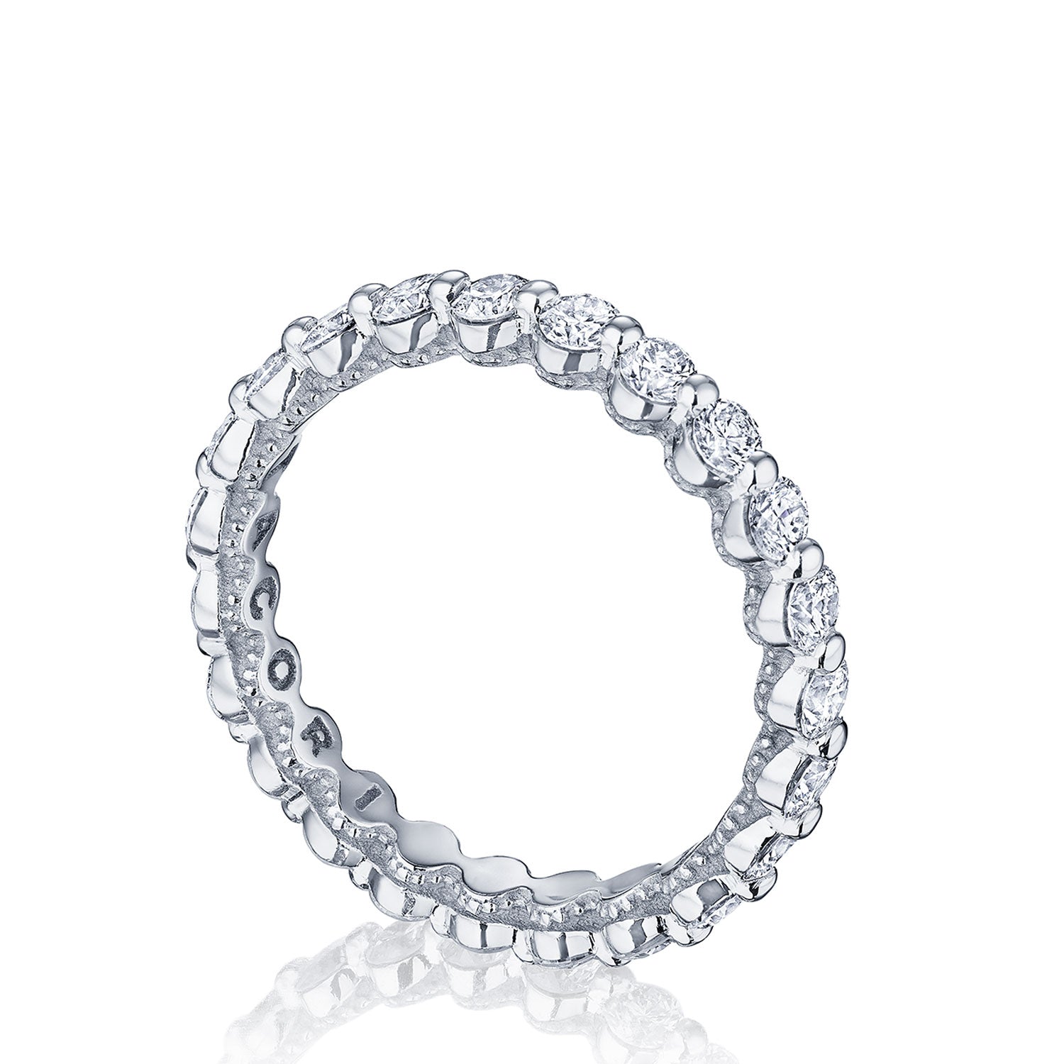 Two-Prong Diamond Band
