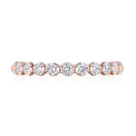 Round Diamond Wedding Band, 2.50mm