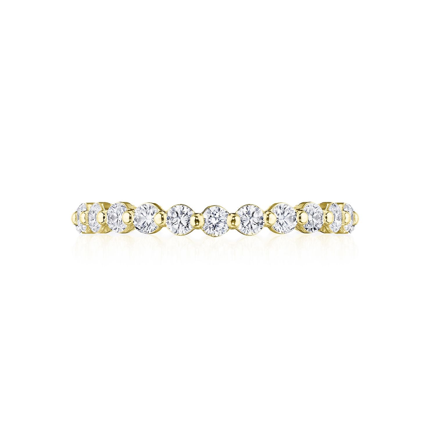Round Diamond Wedding Band, 2.50mm