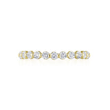 Round Diamond Wedding Band, 2.50mm