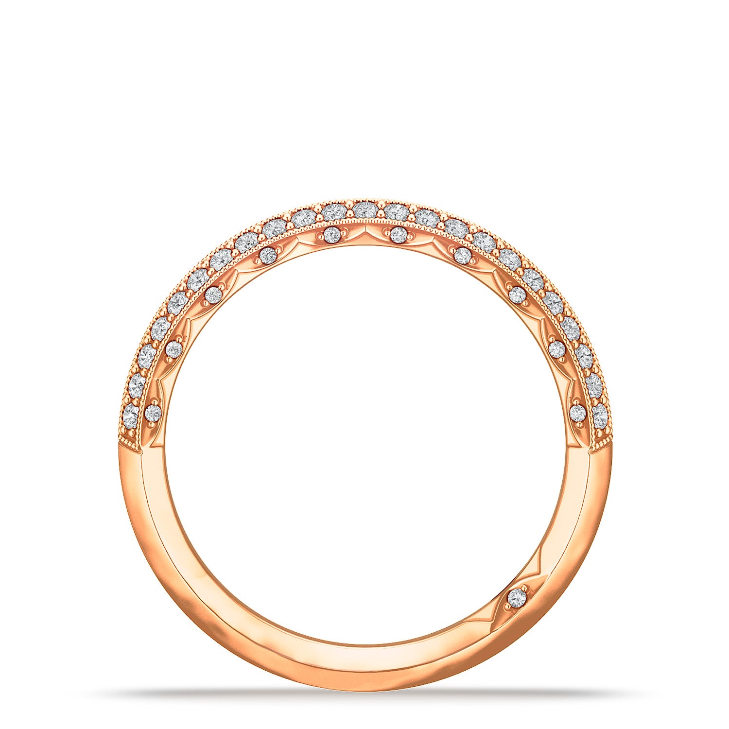 Knife Edge Wedding Band