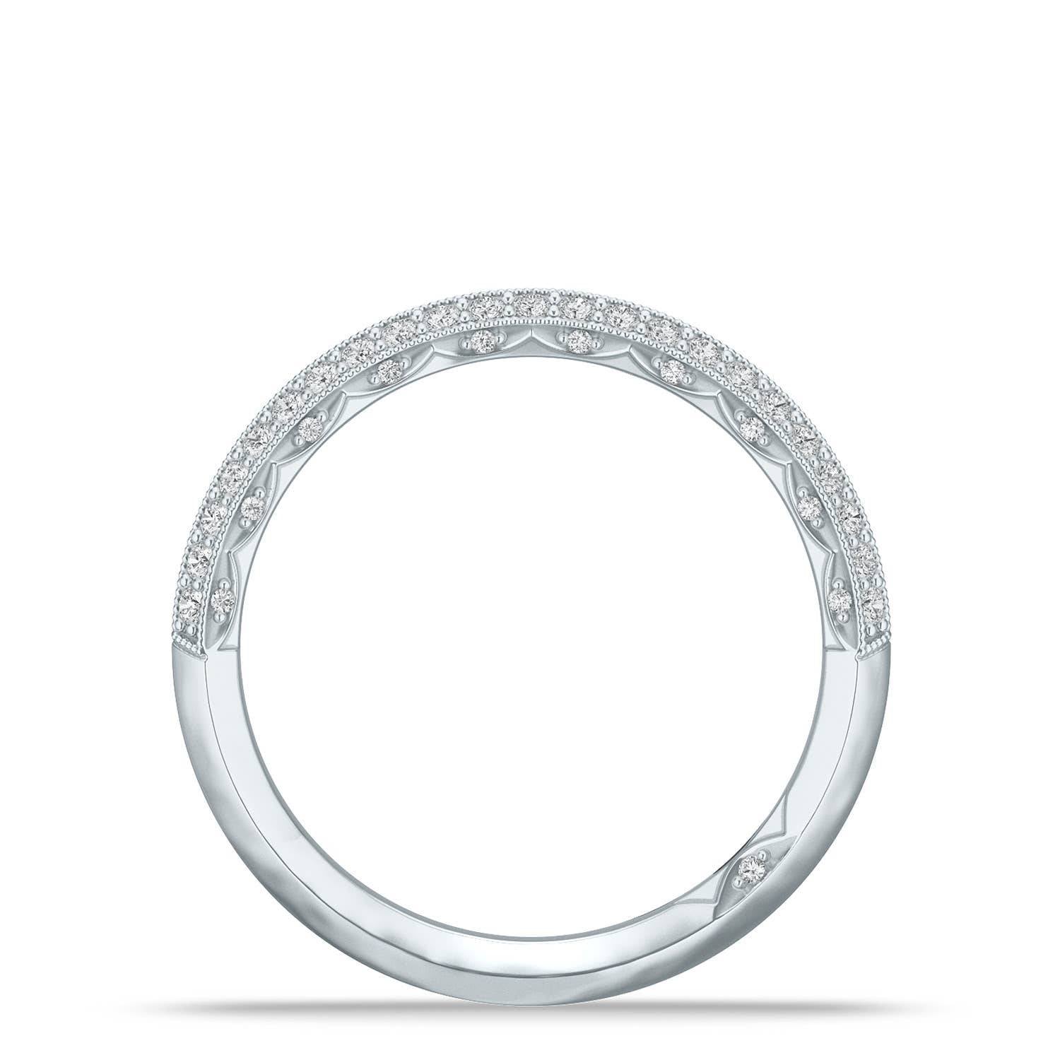 Knife Edge Wedding Band