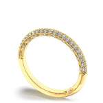 Knife Edge Wedding Band