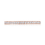 Pavé Diamond Wedding Band - 1.5mm