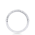 Marquise Design Wedding Band with Diamond