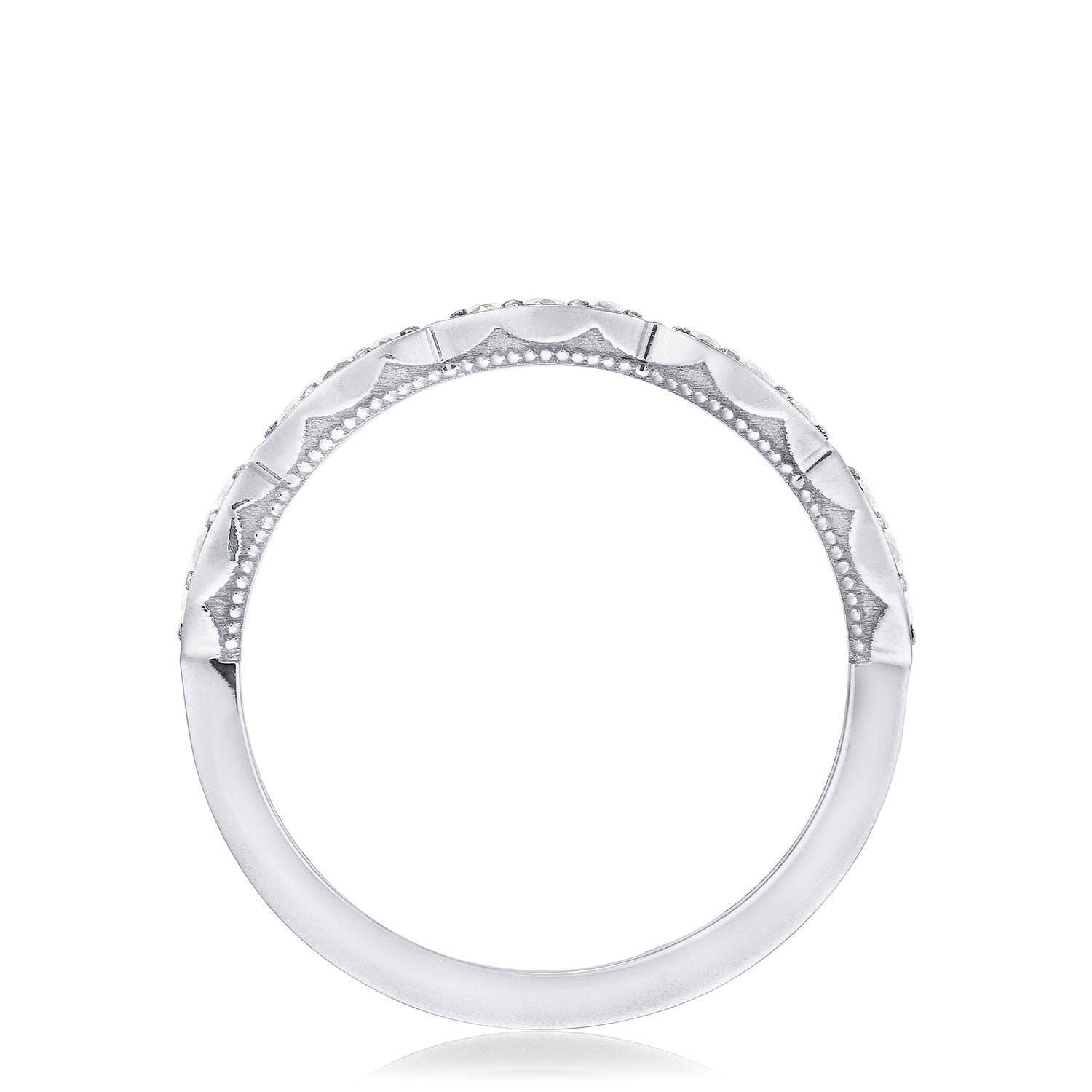 Marquise Design Wedding Band with Diamond
