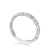 Marquise Design Wedding Band with Diamond