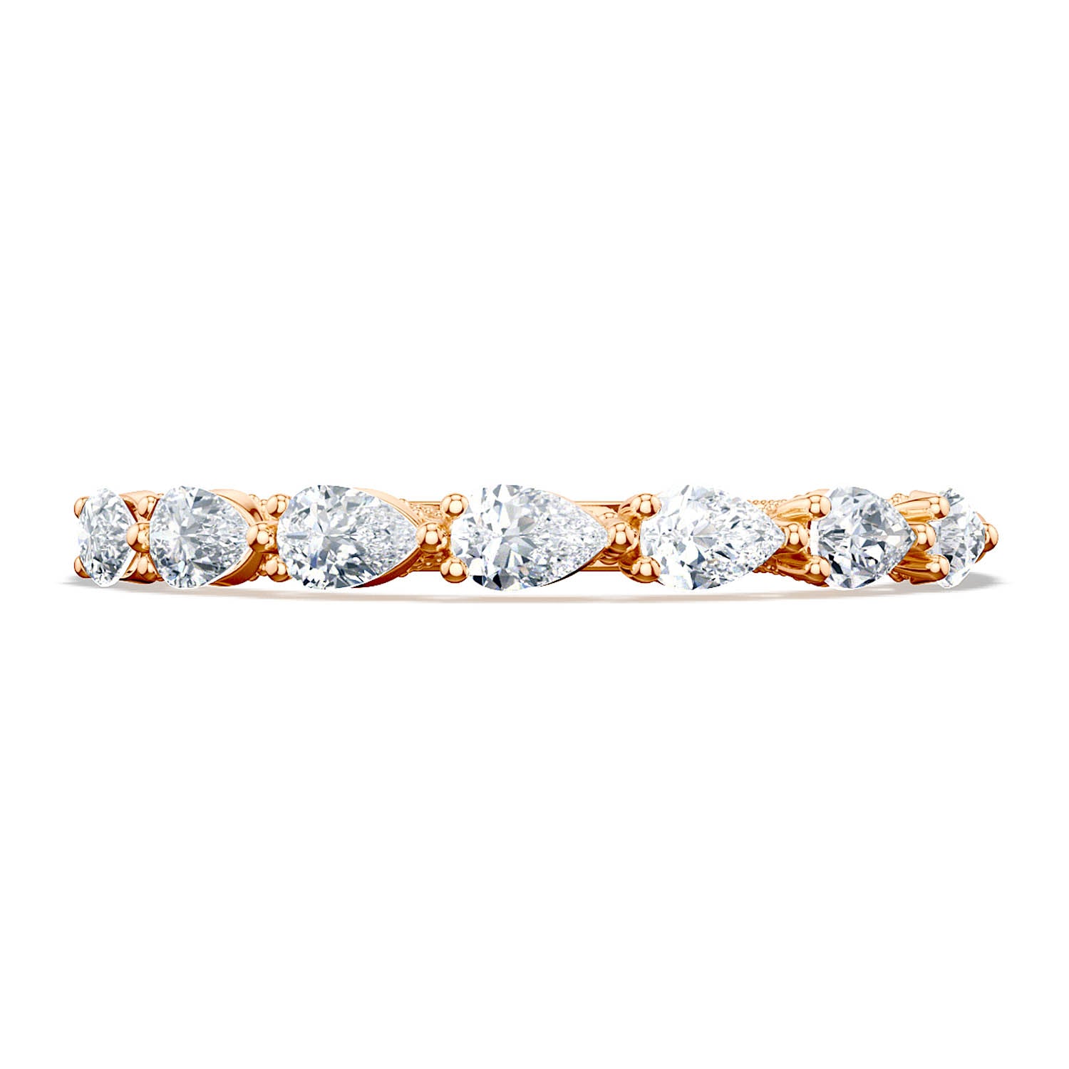 Pear Foundation Wedding Band