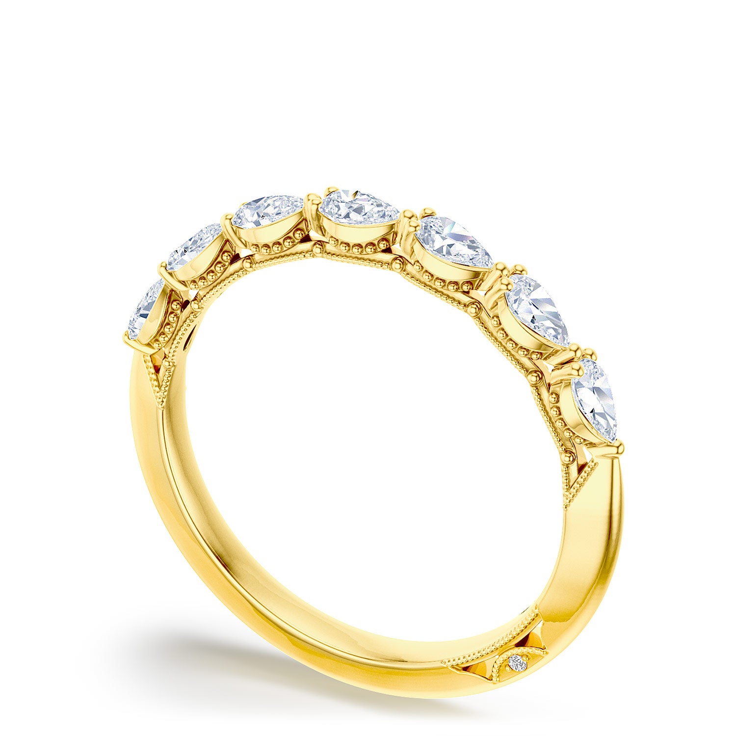 Pear Foundation Wedding Band