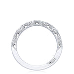 Marquise Shape Design Detail Wedding Band