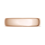 Classic Rounded in High Polish Finish Wedding Band